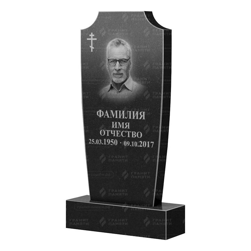 Памятники из гранита вертикальные в Санкт-Петербурге | Гранитный памятник ФГ-010