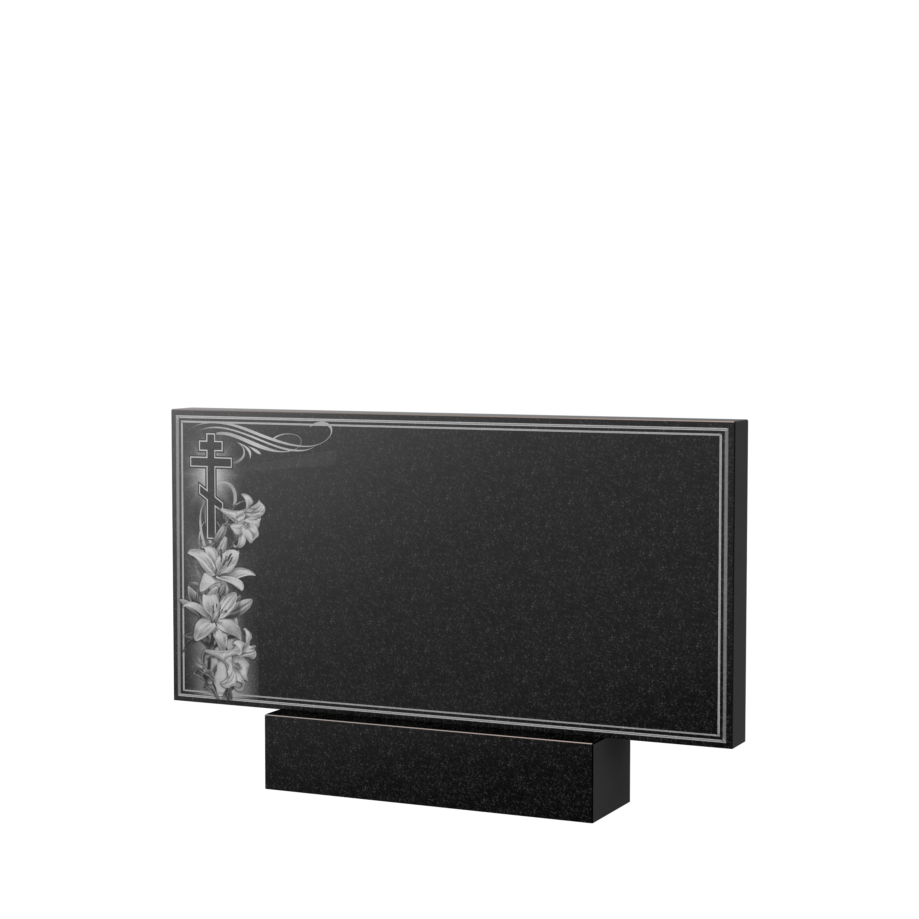 Художественное оформление памятника в Санкт-Петербурге | Художественное оформление на гранитную стелу, рисунок ГХО-003