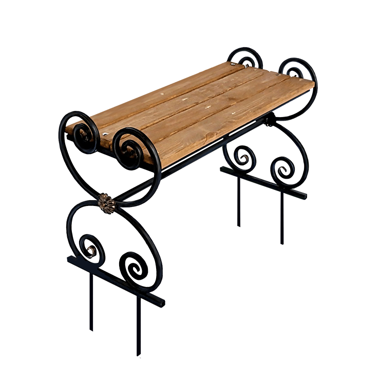 Кованые изделия в Санкт-Петербурге | Кованая скамейка СТ.001