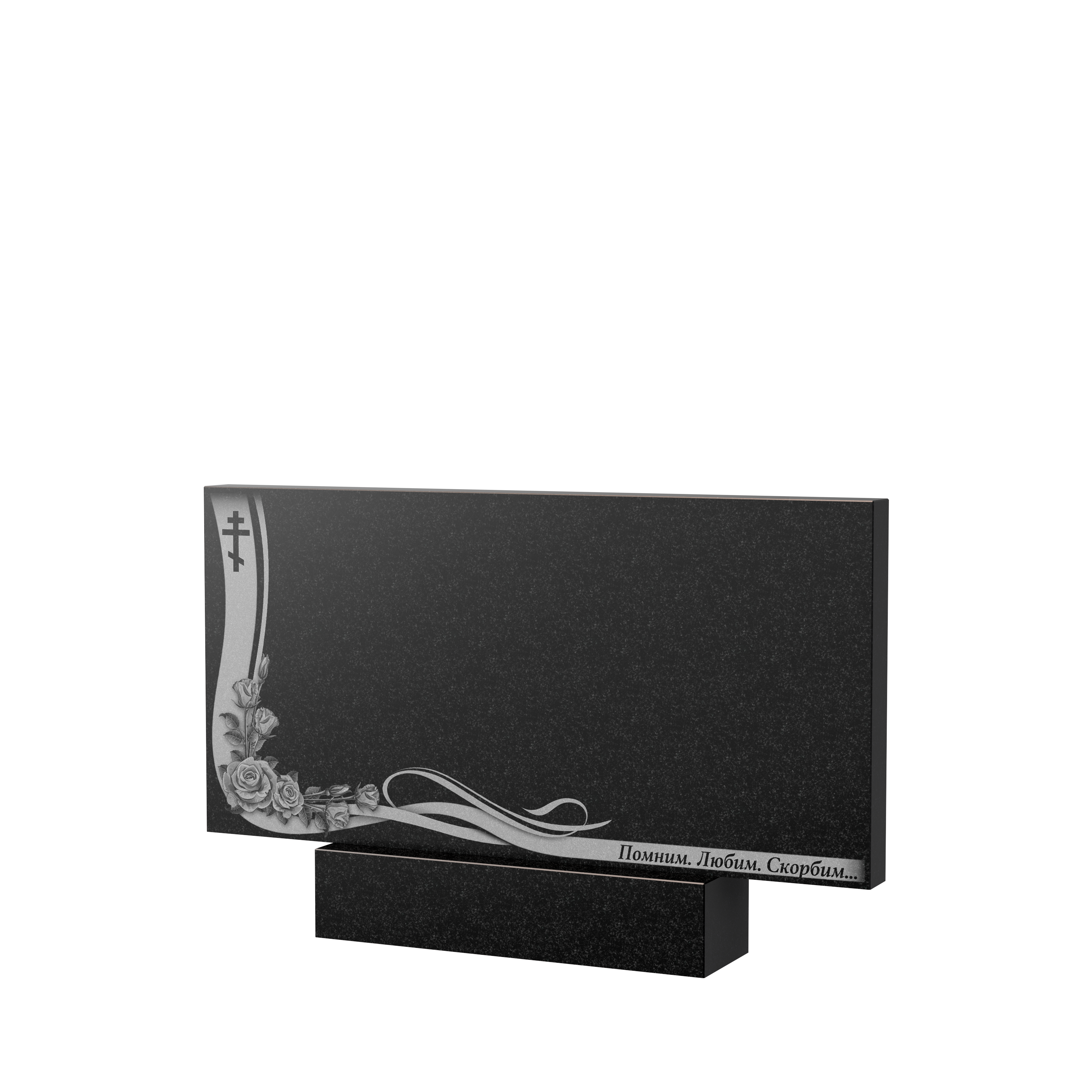 Художественное оформление памятника в Санкт-Петербурге | Художественное оформление на гранитную стелу, рисунок ГХО-004