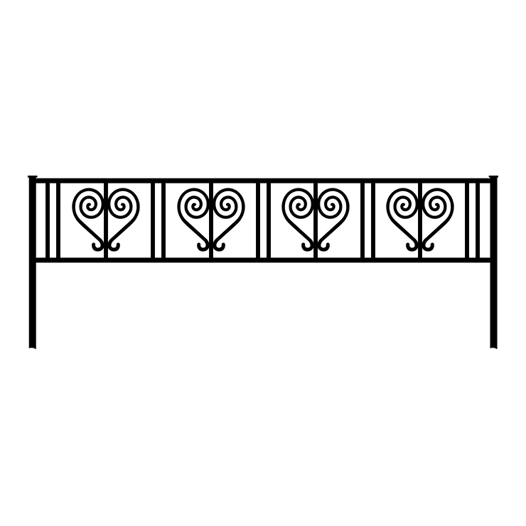 Кованые изделия в Санкт-Петербурге | Кованая оградка ОГ.005
