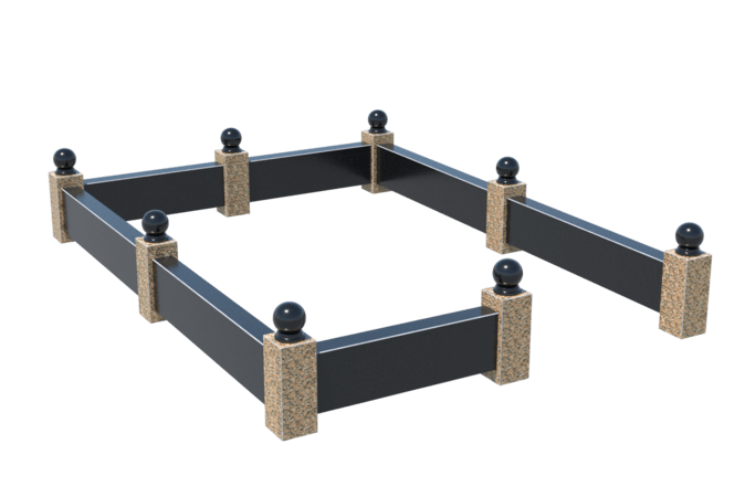 Цоколи на могилу в Санкт-Петербурге | Цоколь на могилу №0036