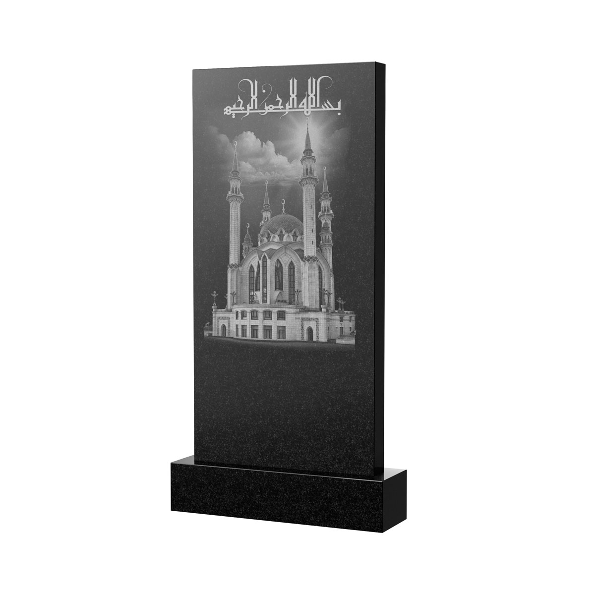 Художественное оформление памятника в Санкт-Петербурге | Художественное оформление на гранитную стелу, рисунок ВХО-047