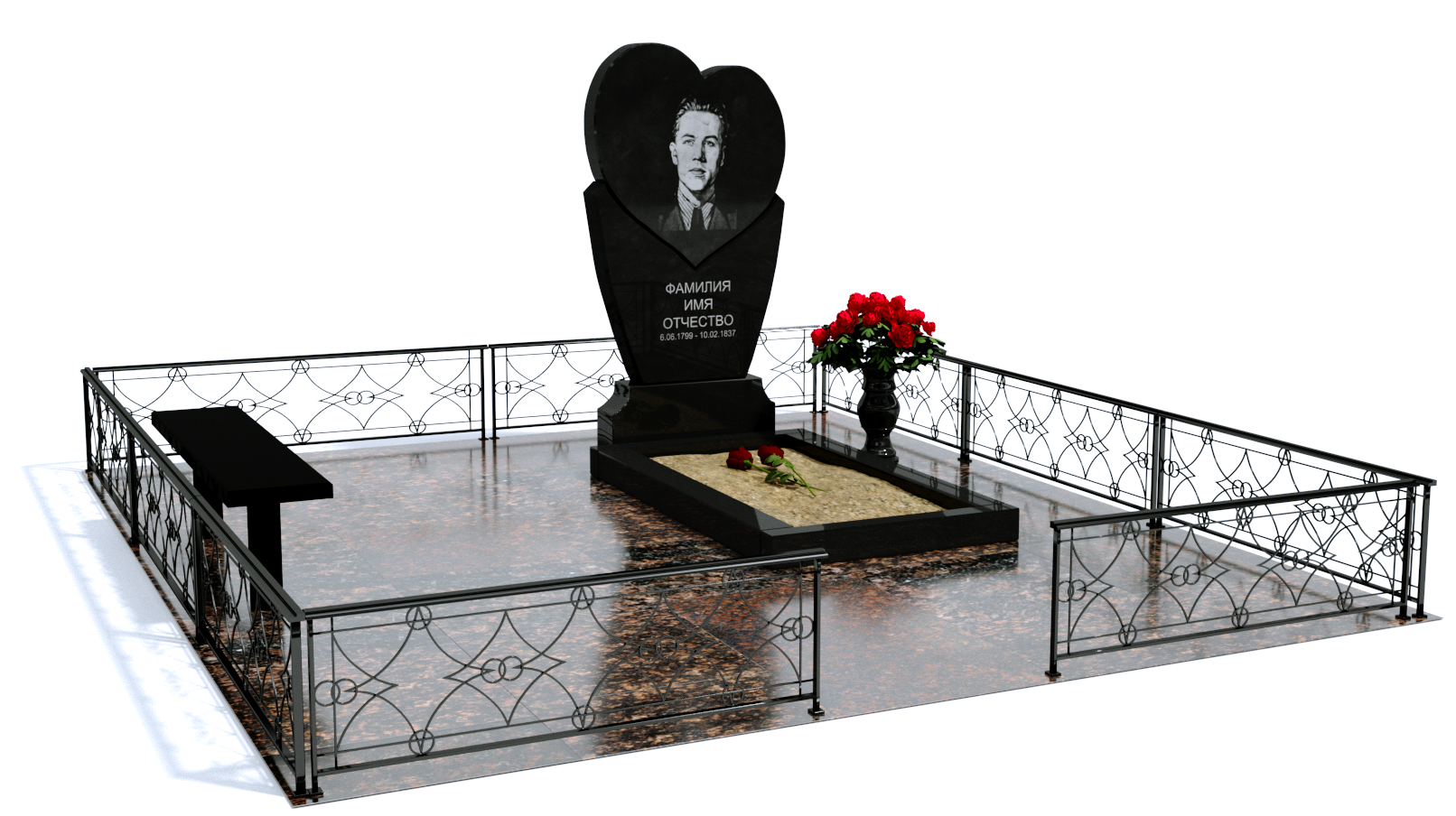 Одинарные мемориальные комплексы в Санкт-Петербурге | Мемориальный комплекс №2