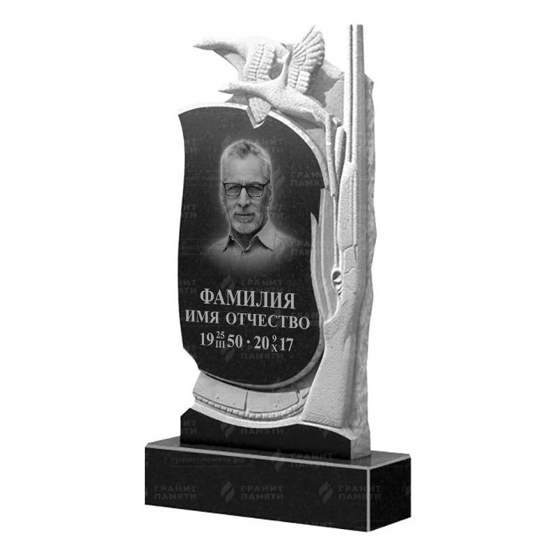 Памятники из гранита резные в Санкт-Петербурге | Гранитный памятник ФГ-122