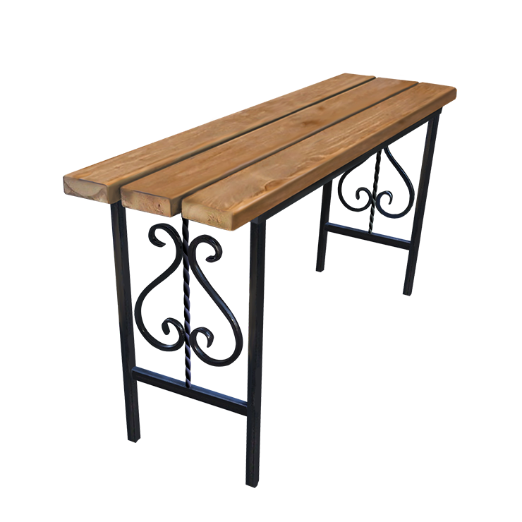 Кованые изделия в Санкт-Петербурге | Кованая скамейка СТ.003