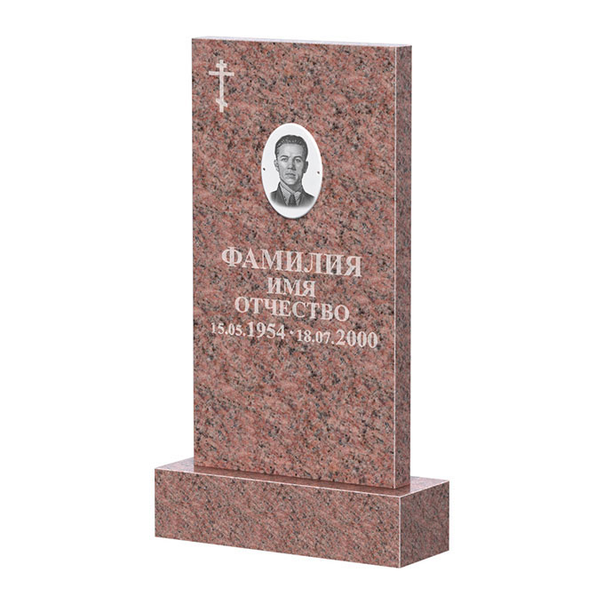 Памятники из цветного гранита в Санкт-Петербурге | Памятник из гранита Винга прямой