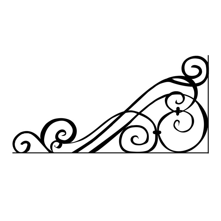 Кованые изделия в Санкт-Петербурге | Кованый уголок УГ.006