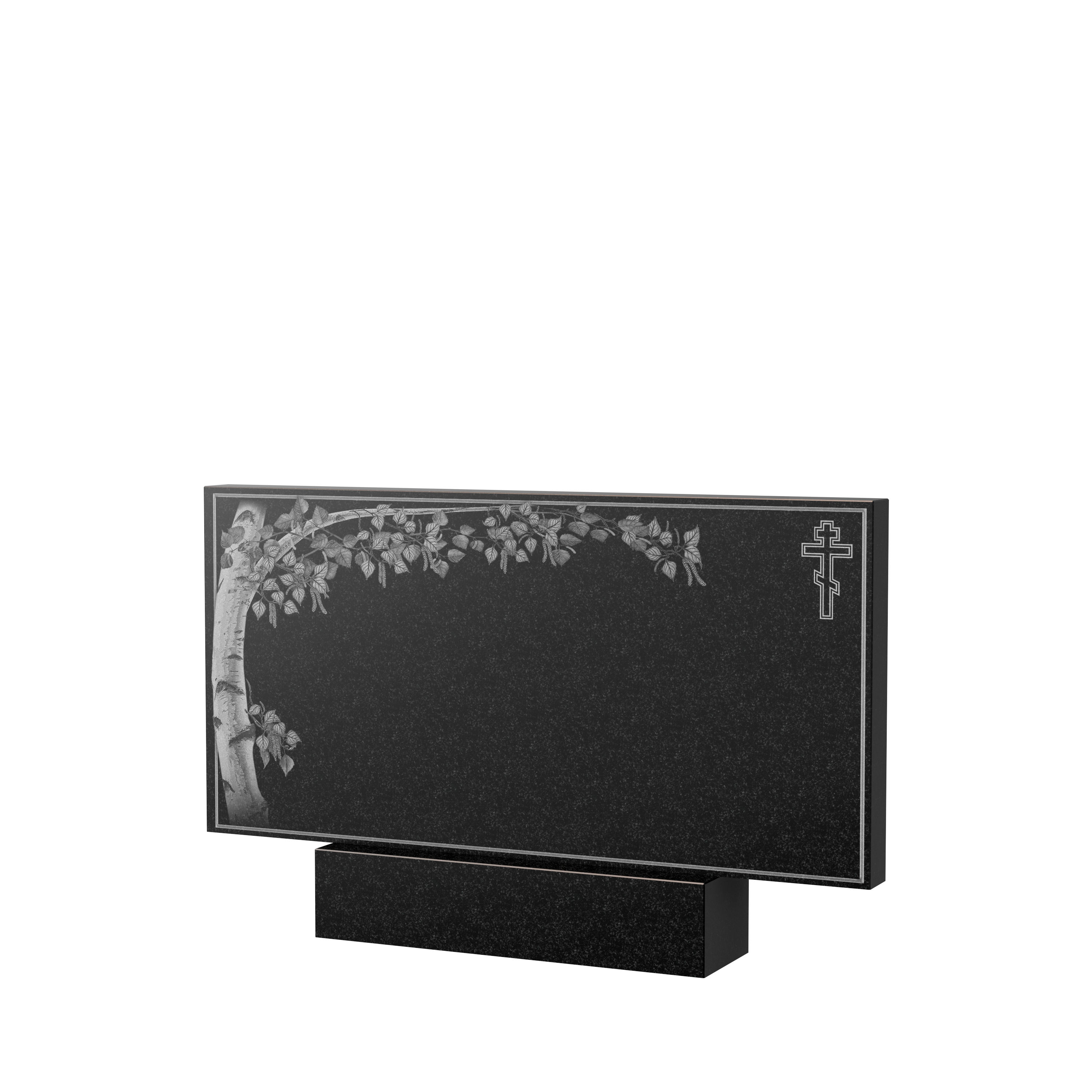 Художественное оформление памятника в Санкт-Петербурге | Художественное оформление на гранитную стелу, рисунок ГХО-005