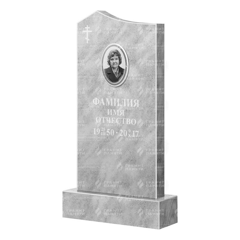 Бюджетные памятники в Санкт-Петербурге | Мраморный памятник ФМ-008