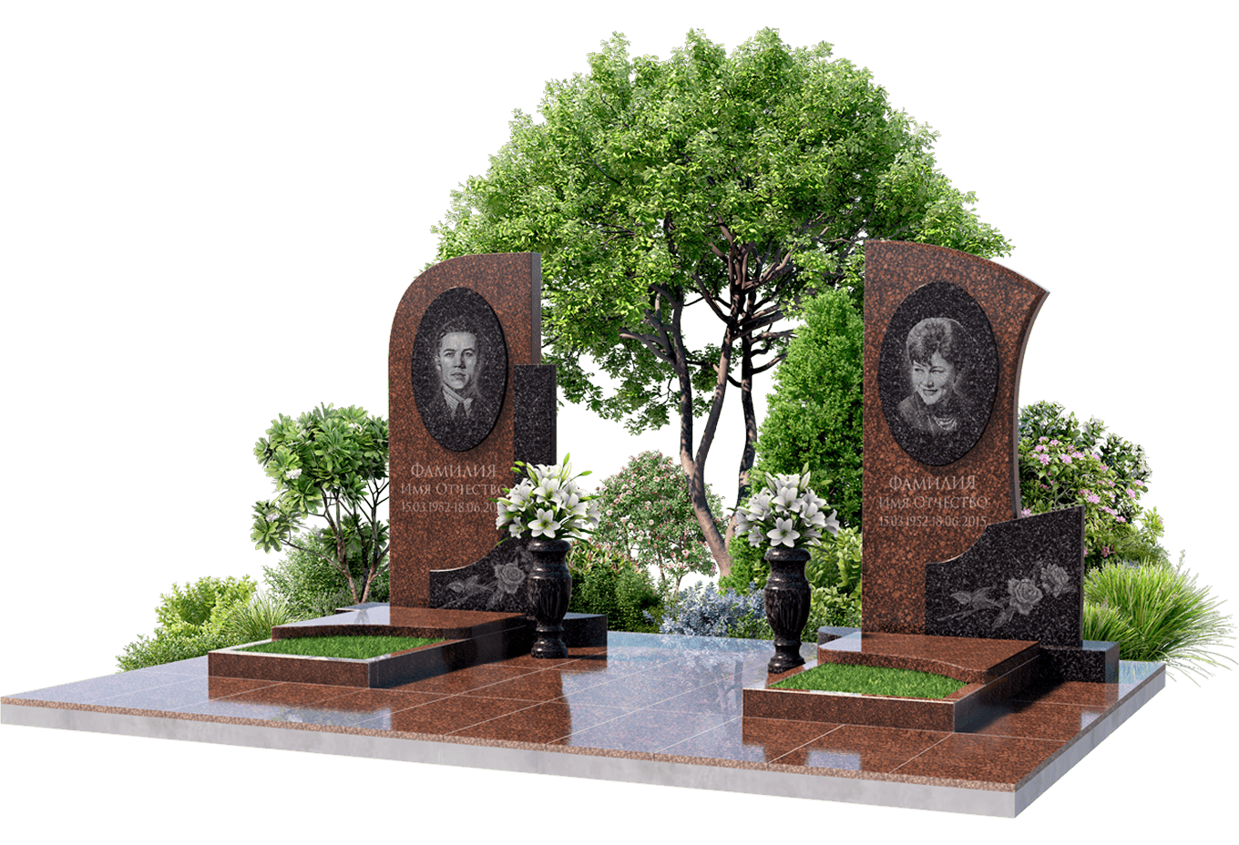 Уход и озеленение мест захоронений в Санкт-Петербурге