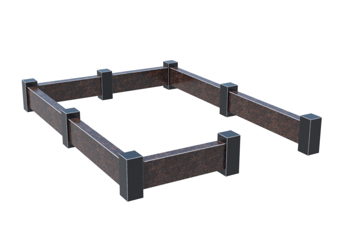 Цоколи на могилу в Санкт-Петербурге | Цоколь на могилу №0033