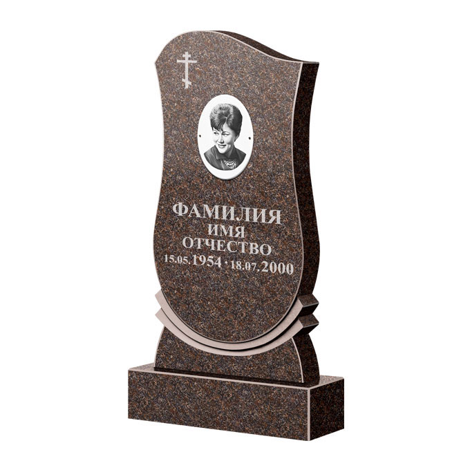 Гранитные памятники в Санкт-Петербурге | Памятник из гранита Карел Brown ФГЦ-056