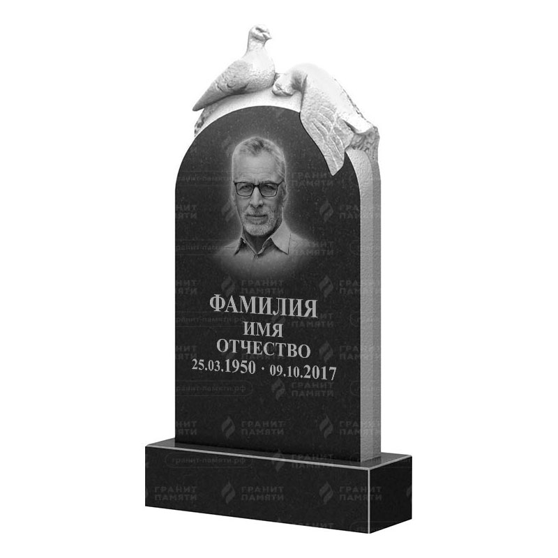 Памятники из гранита с птицами в Санкт-Петербурге | Гранитный памятник ФГ-109