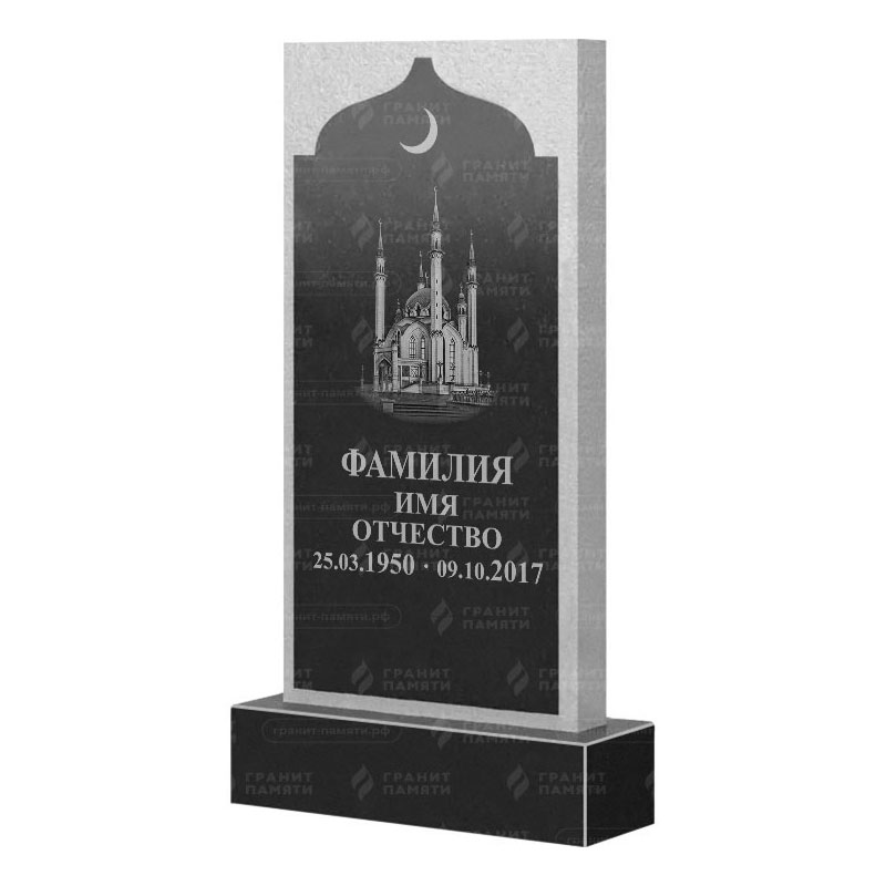 Мусульманские памятники на могилу в Санкт-Петербурге | Гранитный памятник ФГ-167