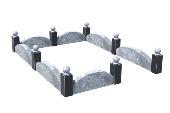 Цоколи на могилу в Санкт-Петербурге | Цоколь на могилу №0003