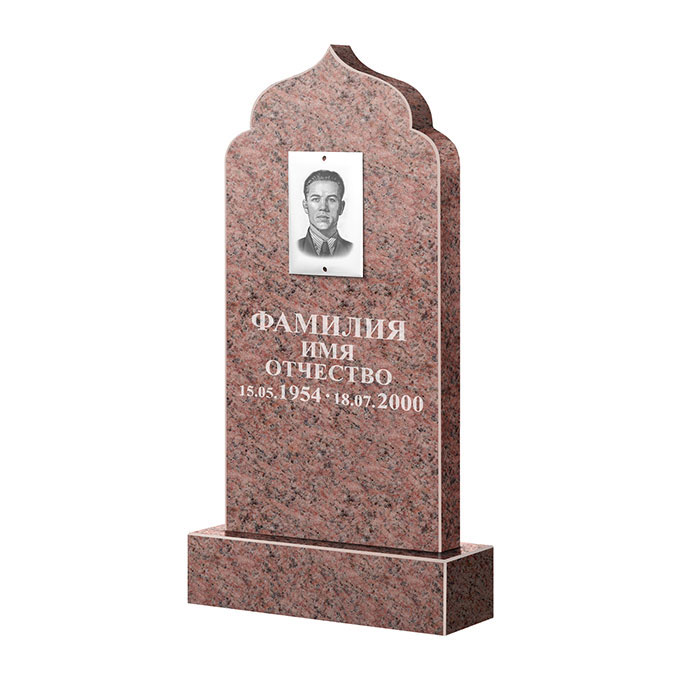 Гранитные памятники в Санкт-Петербурге | Памятник из гранита Розалия Pink ФГЦ-037