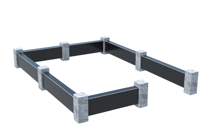 Цоколи на могилу в Санкт-Петербурге | Цоколь на могилу №0032