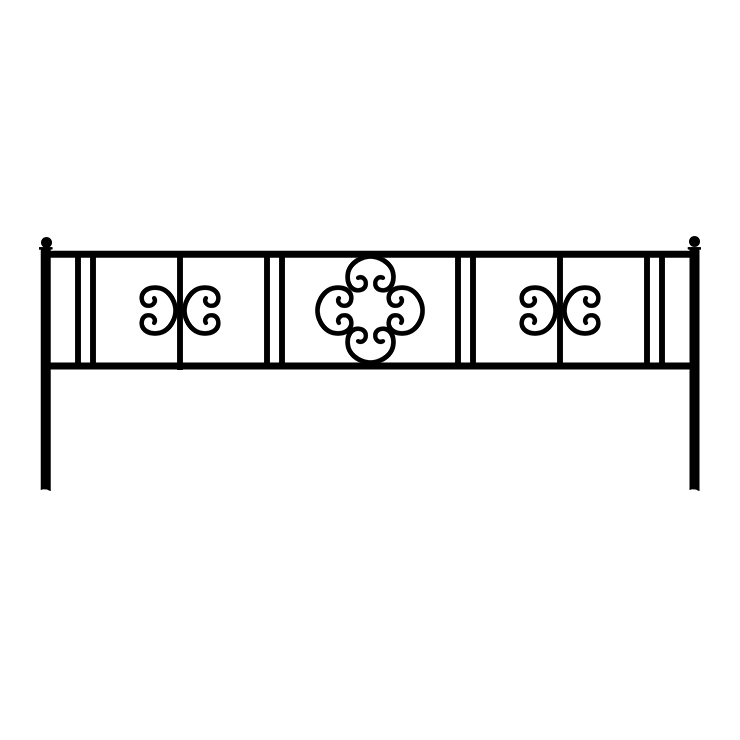 Кованые изделия в Санкт-Петербурге | Кованая оградка ОГ.006