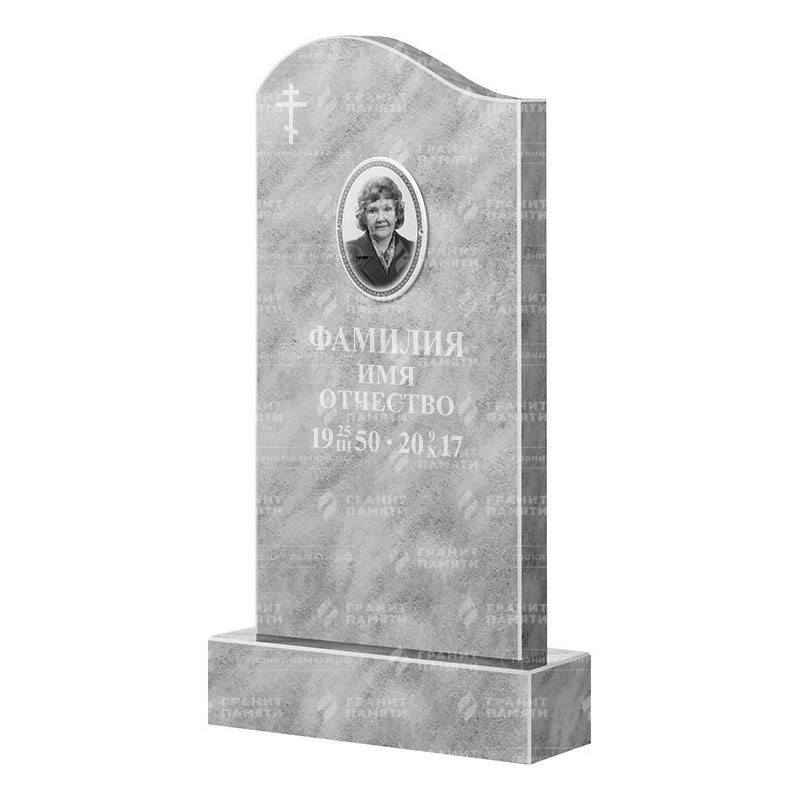 Бюджетные памятники в Санкт-Петербурге | Мраморный памятник ФМ-030