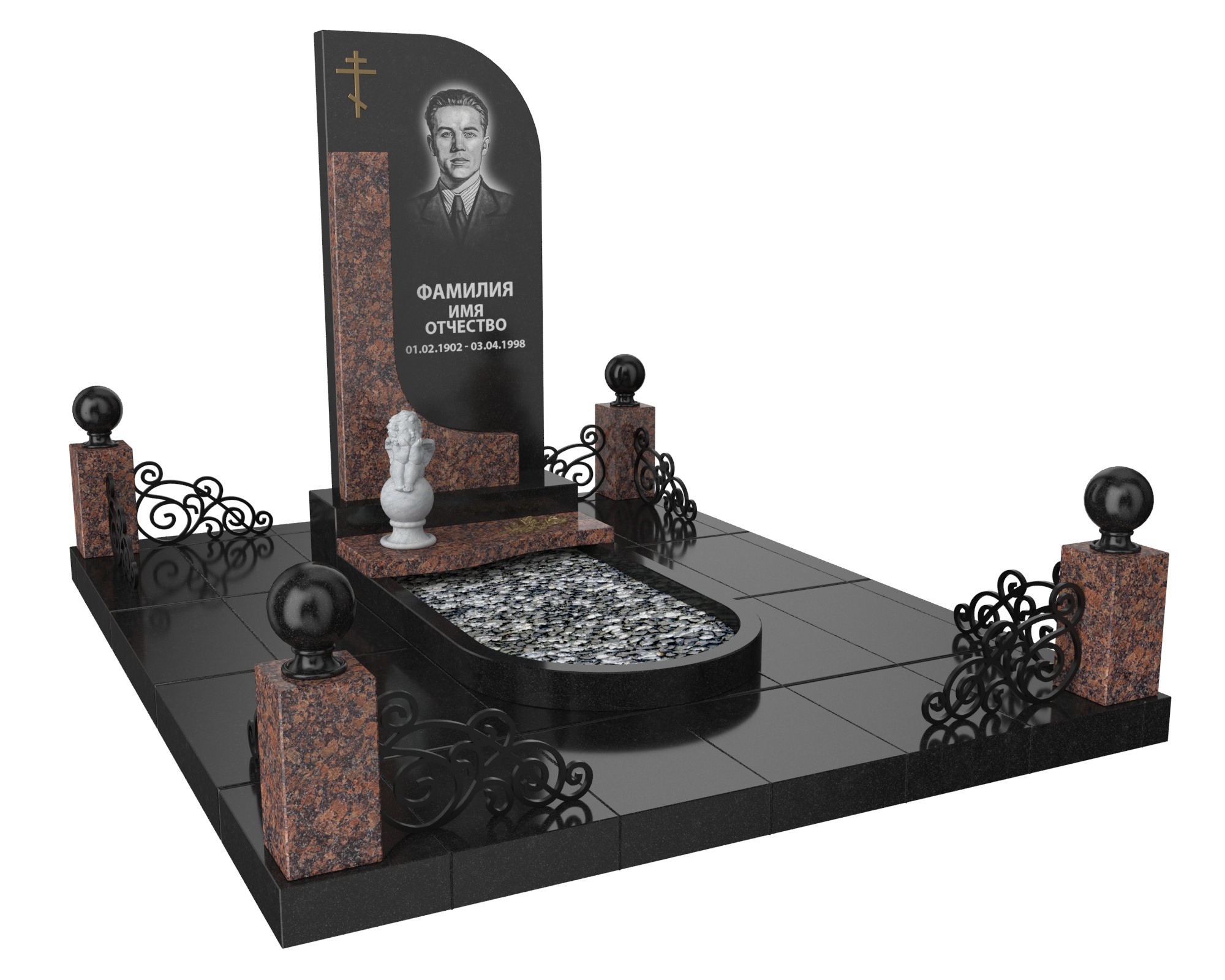 Одинарные мемориальные комплексы в Санкт-Петербурге | Мемориальный комплекс №24