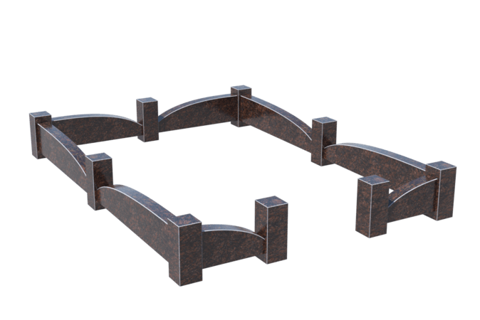 Цоколи на могилу в Санкт-Петербурге | Цоколь на могилу №0043