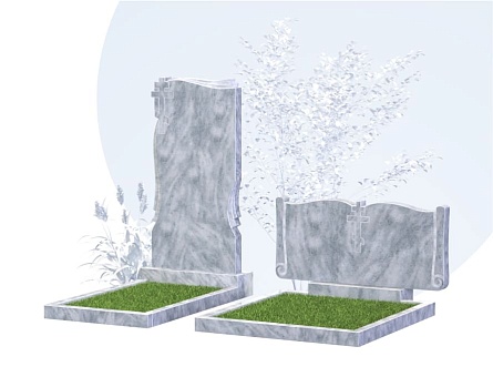 Памятники из мрамора в Санкт-Петербурге